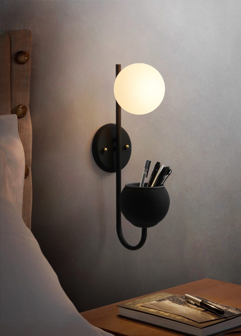 Hiram - Modern Nordic Planter Lamp